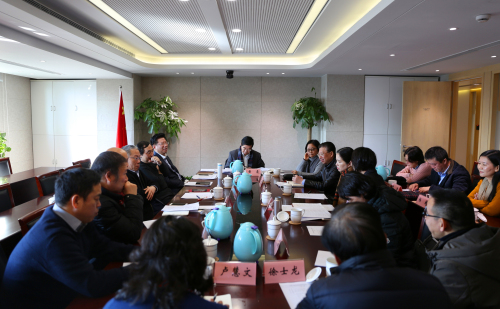 民进上海市委举行参加上海市两会人大代表、政协委员座谈会
