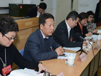 郭坤宇副主委参加上海市政协十三届一次会议分组讨论