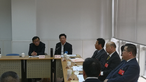 胡卫副主委参加上海市政协十三届二次会议分组讨论