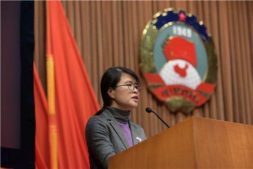 范秀敏委员参加上海市政协十三届三次会议举行首场大会发言